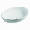 AQUAFORM - umywalka nablatowa ALMERIA owalna 51,5x39,5 cm, kolor biały AQ.448-0141151